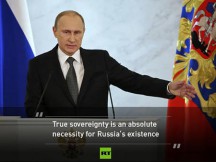 Συγκλονιστική ομιλία Β.Πούτιν κατά της Δύσης: "Θέλουν να διαλύσουν την Ρωσία αλλά θα έχουν την τύχη του Α.Χίτλερ"!
