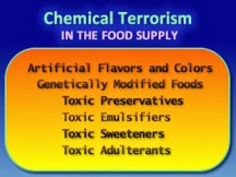 Η πραγματικότητα της χημικής τρομοκρατίας στη τροφή μας