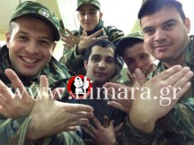 Εξοργιστικό! Αλβανοί φαντάροι στον Ελληνικό Στρατό σχηματίζουν τον αλβανικό αετό!!! Ανθέλληνες μέσα στο ίδιο το στράτευμα;;;
