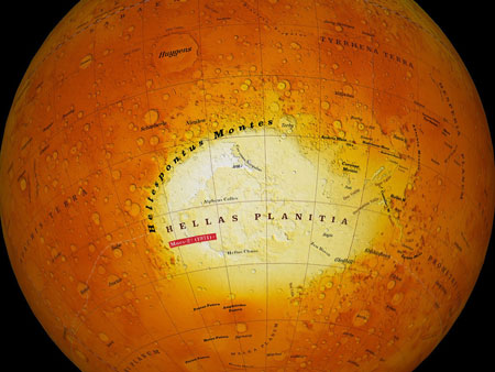 Mέχρι εκει φτάνει η χάρη μας – Mια ολόκληρη περιοχή στον Άρη ονομάζεται Ελλάδα!