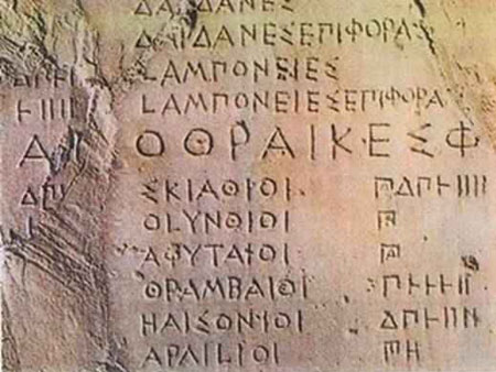 H μαθηματική υποδομή των αρχαίων ελληνικών - Κώδικες παντού