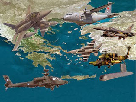 Με όλα τα ιπτάμενα τους μέσα προχώρησαν οι Τούρκοι σε παραβάσεις-παραβιάσεις στο Αιγαίο