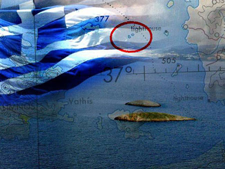 Σαν σήμερα 25/1/1996: Ο δήμαρχος Καλύμνου συνοδευόμενος από τον αστυνομικό διευθυντή μεταβαίνουν στα Ίμια και υψώνουν την Ελληνική σημαία...