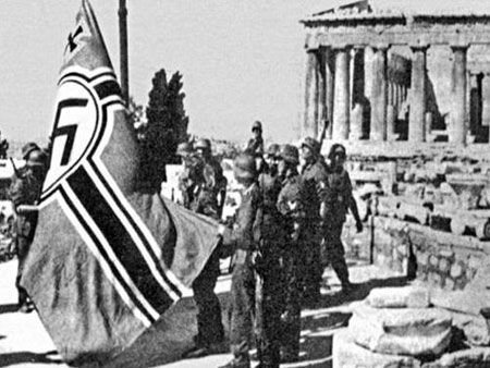 Η εισβολή των Γερμανών στην Αθήνα [27 Απριλίου 1941] (Βίντεο)